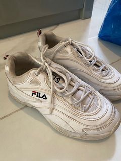 Fila white sneakers