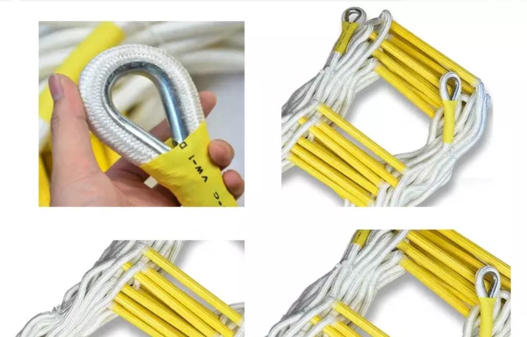 Fire Escape Rescue Safety Rope Ladder 25 meters, Commercial ...