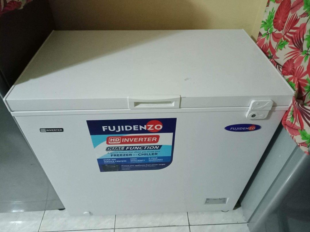 Fujidenzo chest freezer tv home appliances kitchen appliances