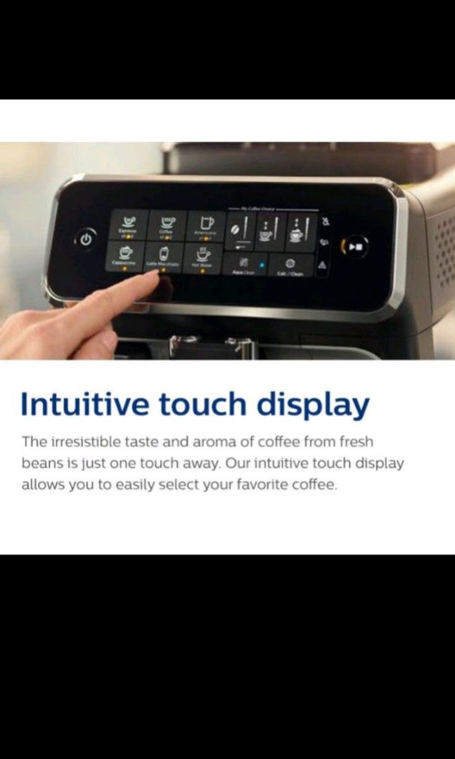 Fully Automatic Philips Coffee Machine EP3246/70, TV & Home Appliances