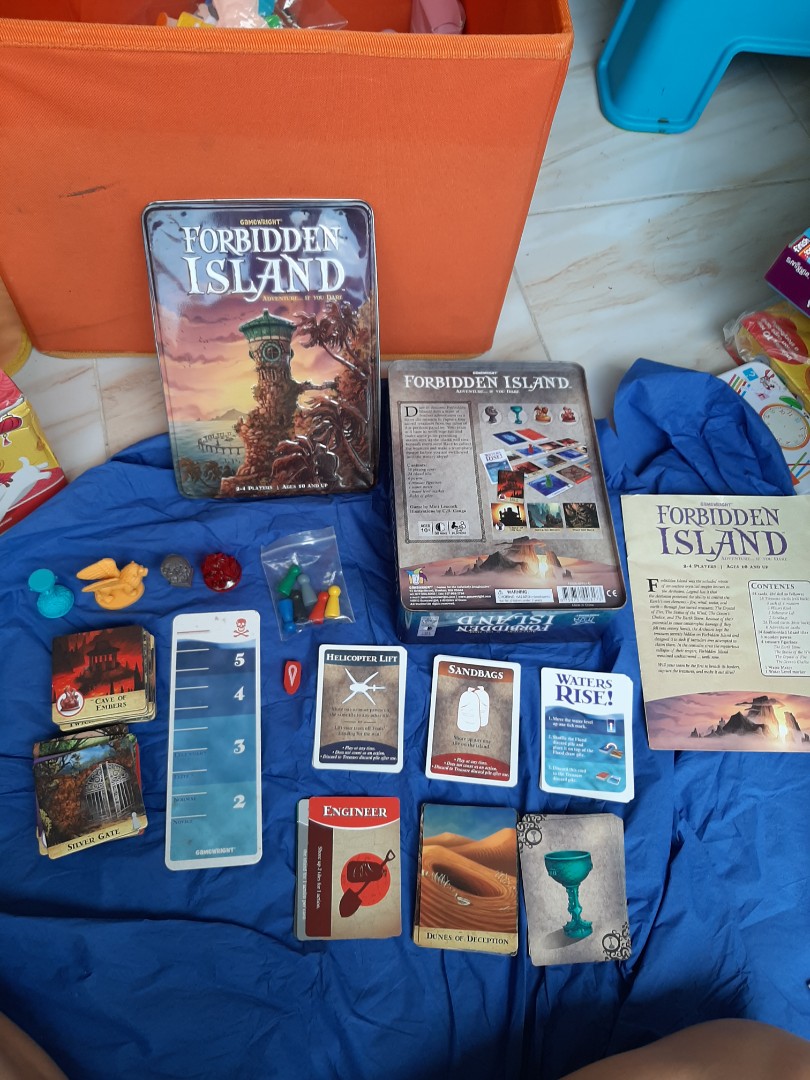 Game Forbidden Island Gamewright Toys Collectibles Board Games Cards On Carousell
