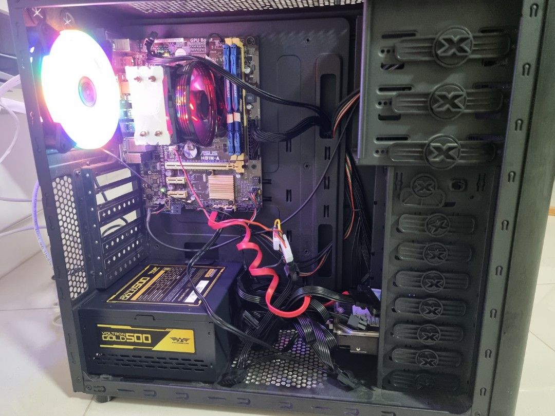 Custom PC with inbuilt GPU & freebie, Computers & Tech, Desktops on ...