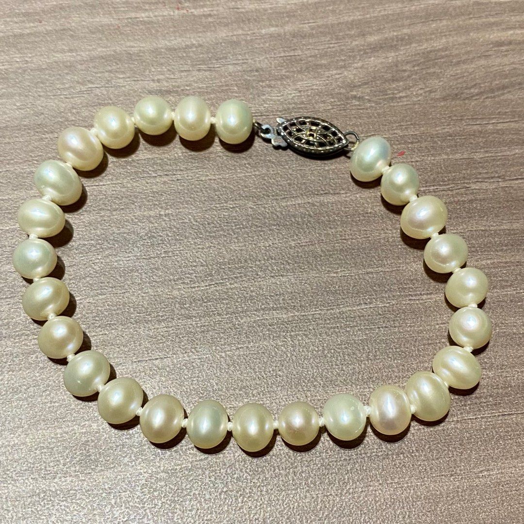 Genuine Freshwater pearl bracelet Women s Fashion Jewelry