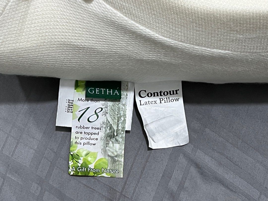Getha contour latex pillow store
