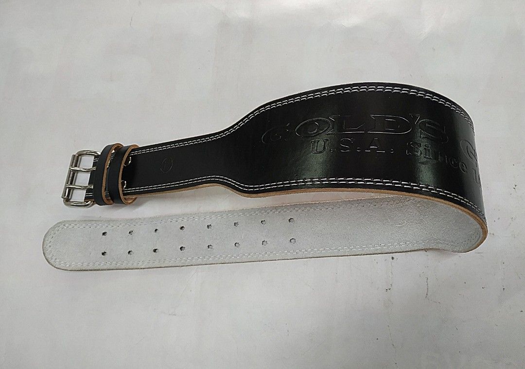 Gold's gym weight lifting store belt