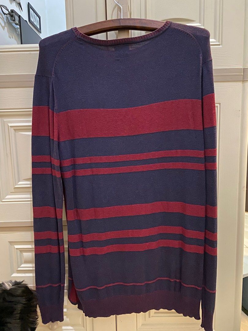 Guess striped sweater outlet