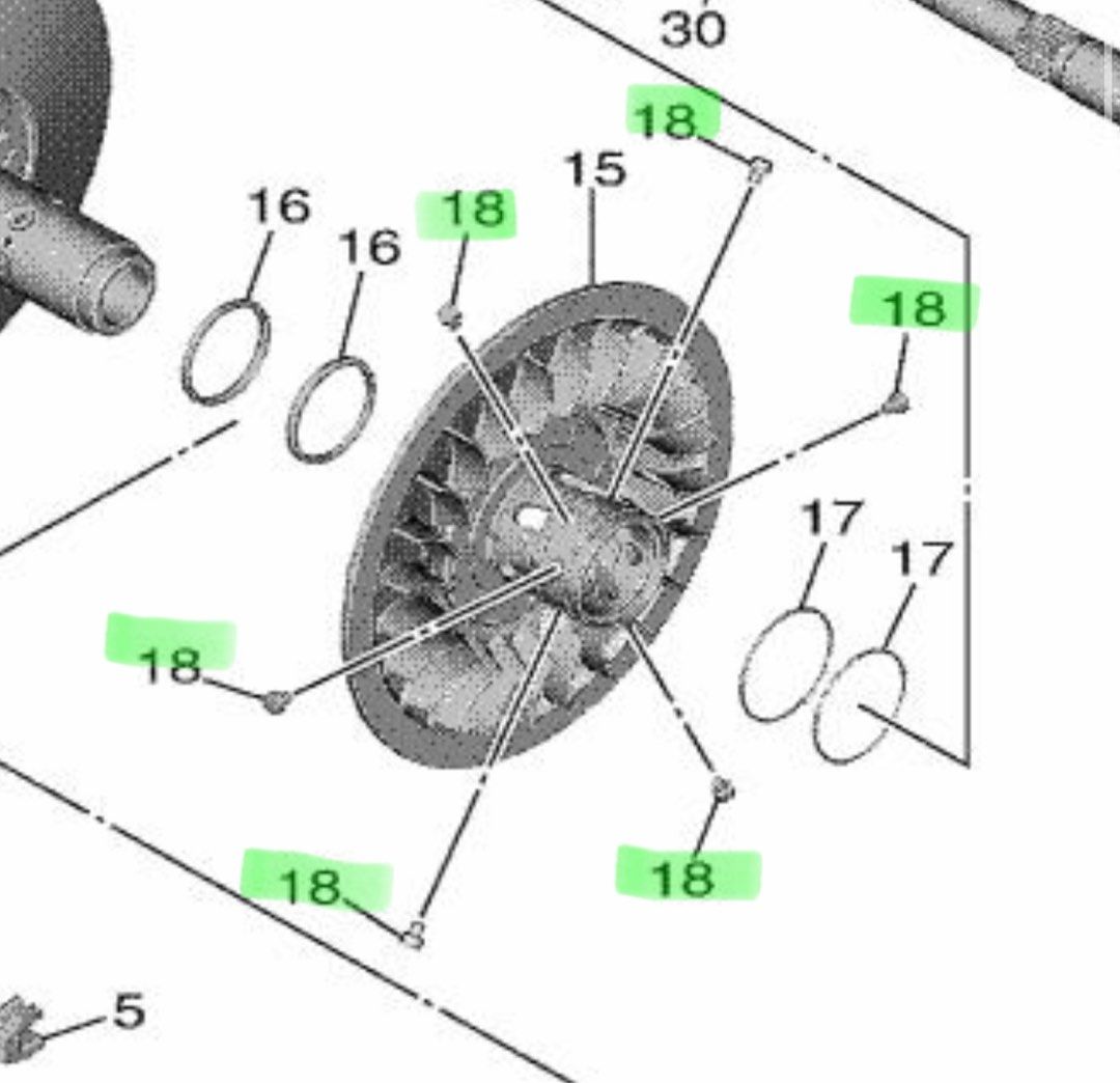 Guide Pins for Tmax 530 560, Motorcycles, Motorcycle Accessories on