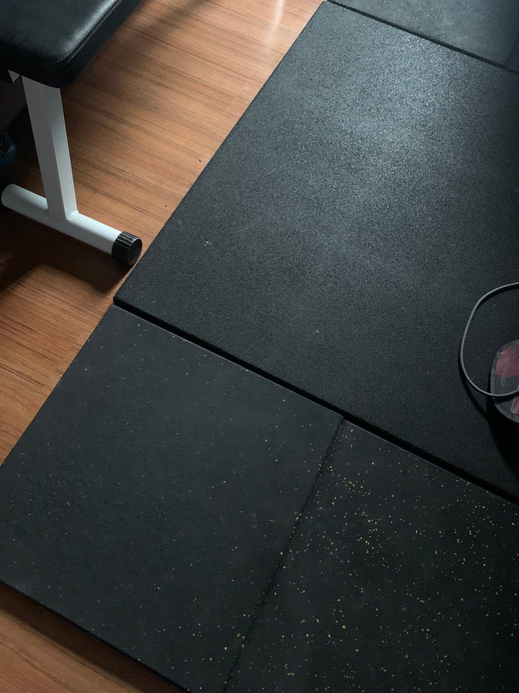 Gym Mats + Bench (LIKE NEW), Sports Equipment, Exercise & Fitness