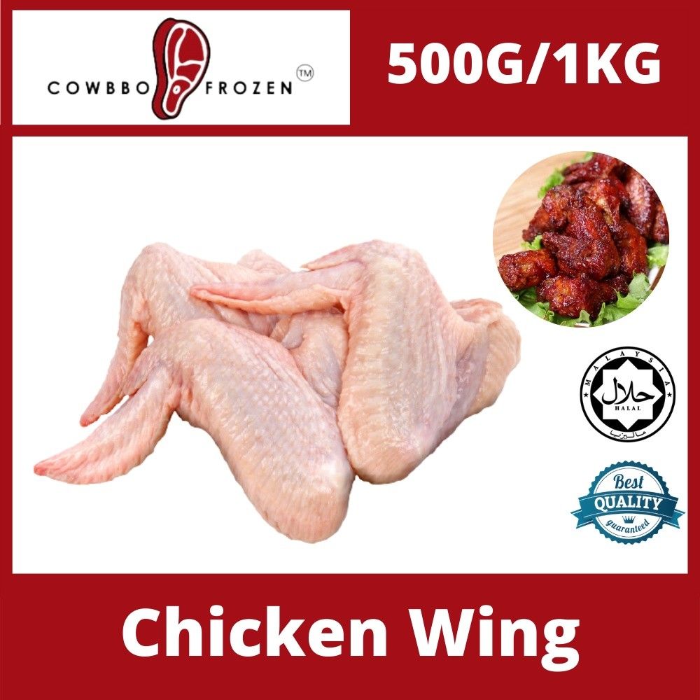 [HALAL] FRESH CHICKEN WINGS ( 500G/1 KG/2KG ) ( ONLY DELIVERY KLANG VALLEY AREA ), Food & Drinks