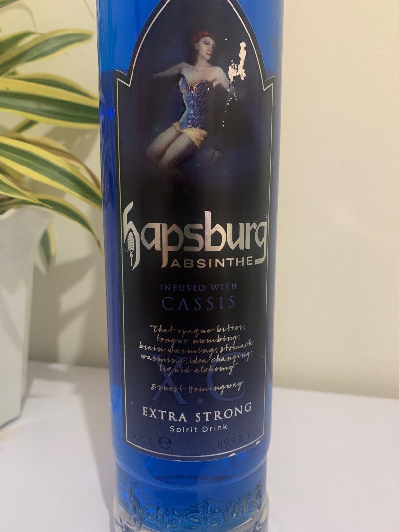 Hapsburg Cassis Absinthe, Makanan & Minuman, Minuman Tidak ...