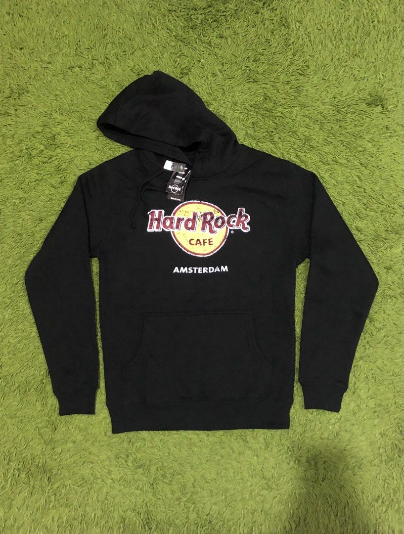 Hard Rock Cafe Amsterdam Hoodie Men s Fashion Tops Sets