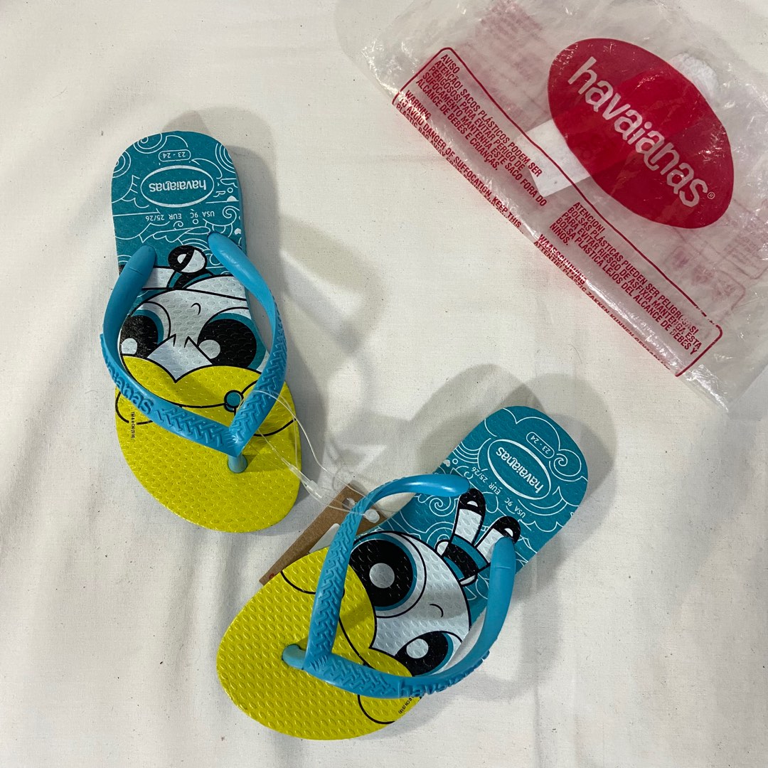 Powerpuff Girls Havaianas Flip Flops for Kids Babies Kids Babies Kids Fashion on Carousell