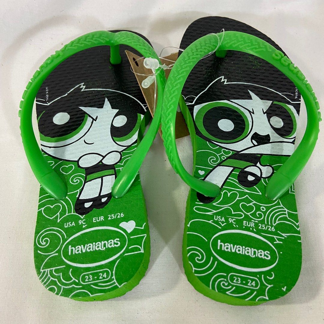 Powerpuff Girls Havaianas Flip flops for Kids Babies Kids