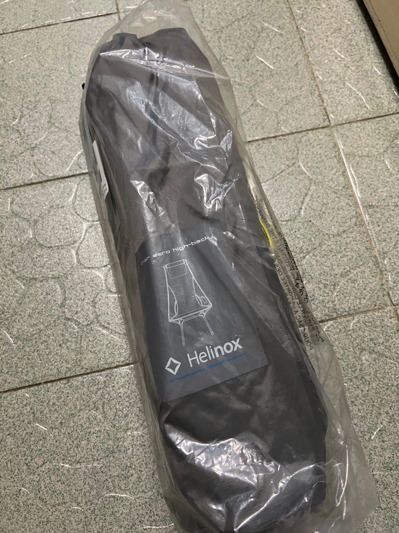 Helinox Chair Zero Highback Grey, 運動產品, 行山及露營 Carousell