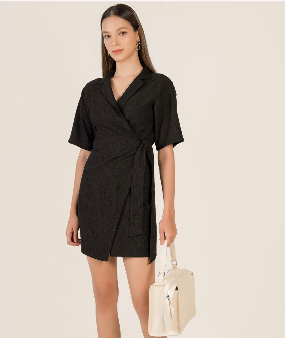 Casual wrap dress outlet