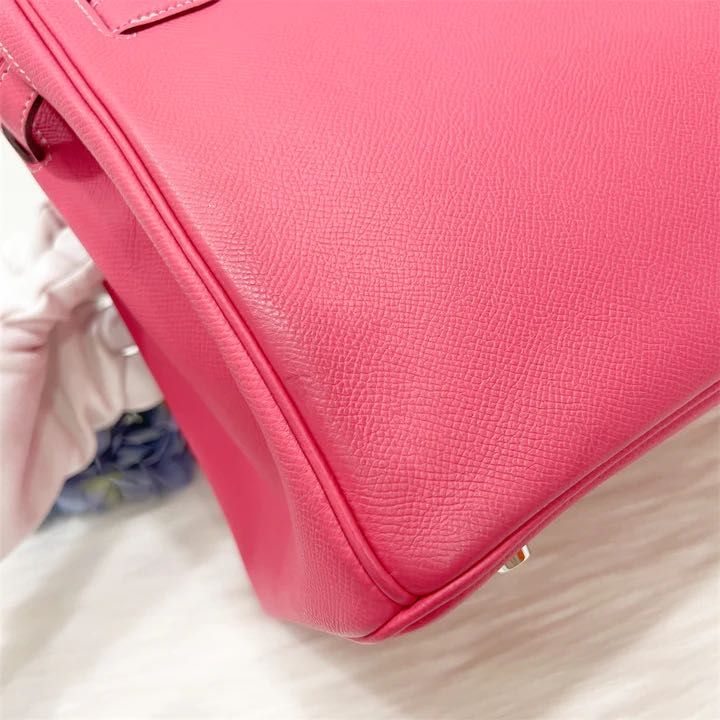 Hermes Birkin 30 Rose Tyrien Epsom PHW, Luxury on Carousell