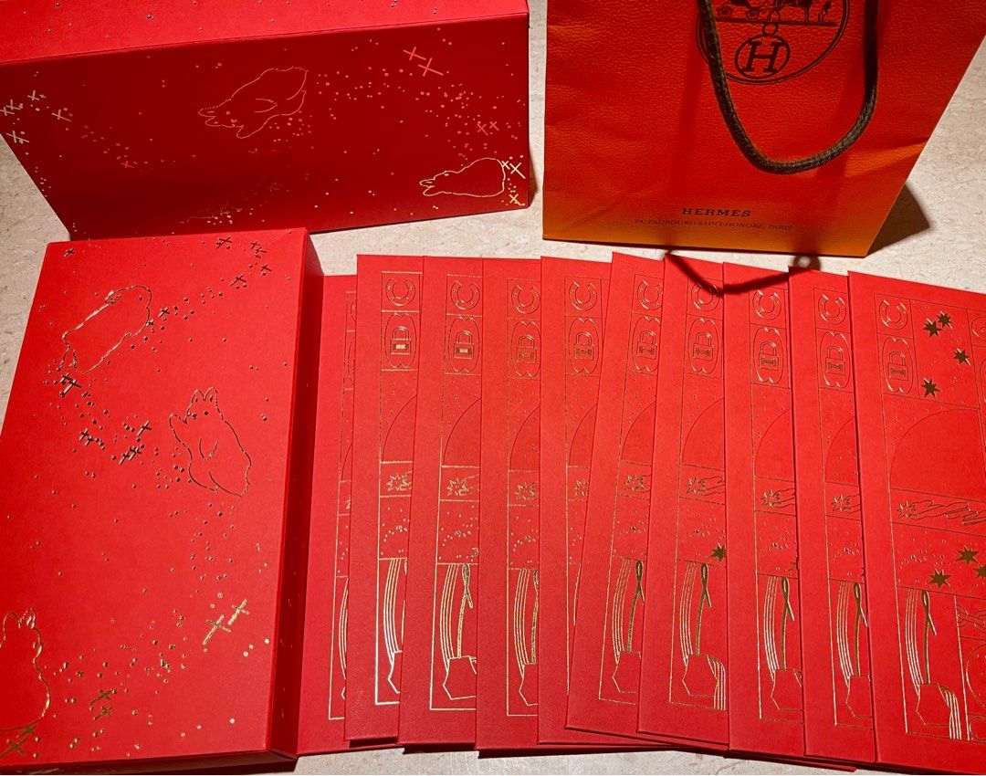 Hermes Red Packet Year 2023 RM108, Luxury, Accessories on Carousell