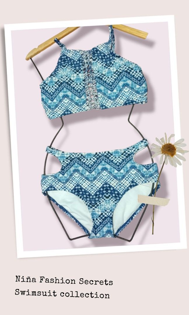 Highwaist two piece but covered (Category: Bikinis & Swimsuits) located in Las Pinas. Submitted by calebsam87 (Listing ID 1209470757, Image 1). Description: Gcash payment shopee Cod sf only available lalamove delivery.