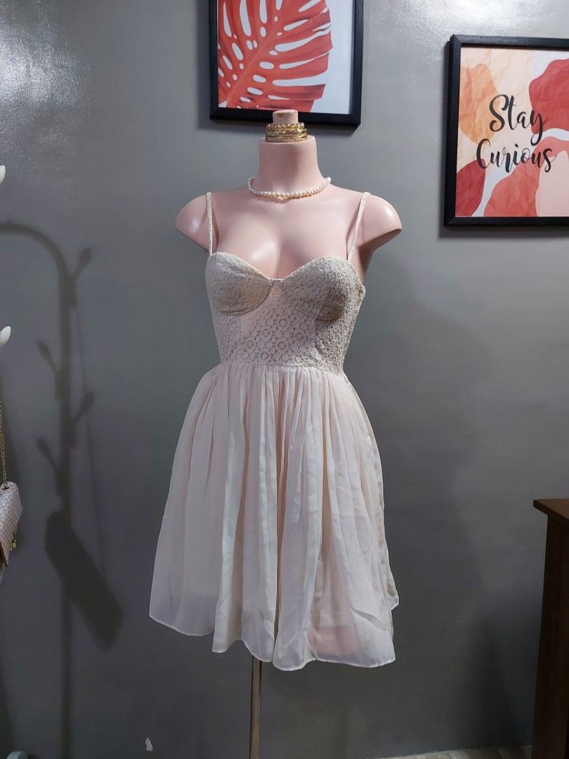 H&M CORSET DRESS, Women's Fashion, Dresses & Sets, Dresses on Carousell