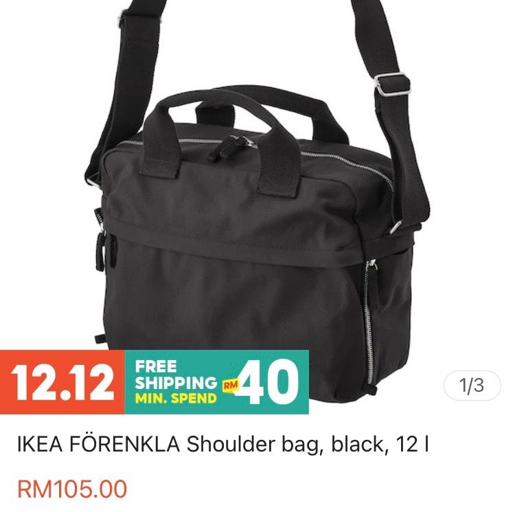 Ikea f?renkla sales shoulder bag