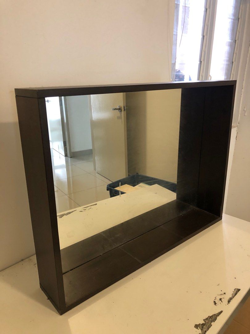 IKEA Molger Wall Mirror Shelf, Furniture & Home Living, Furniture, Shelves, & Racks on