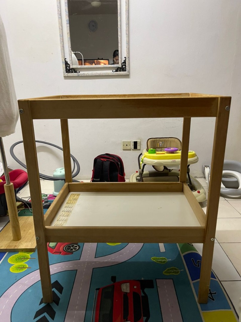 IKEA SNIGLAR Changing table + mat, Babies & Kids, Baby Nursery & Kids