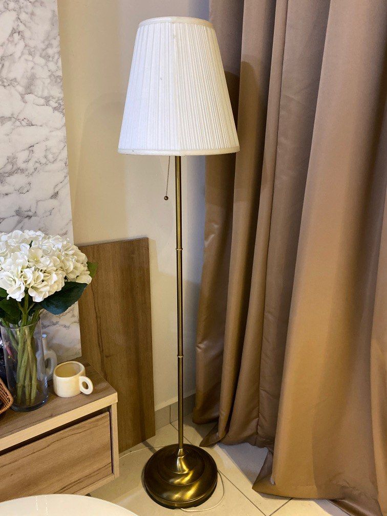 Ikea standing lamp, Furniture & Home Living, Lighting & Fans, Lighting ...
