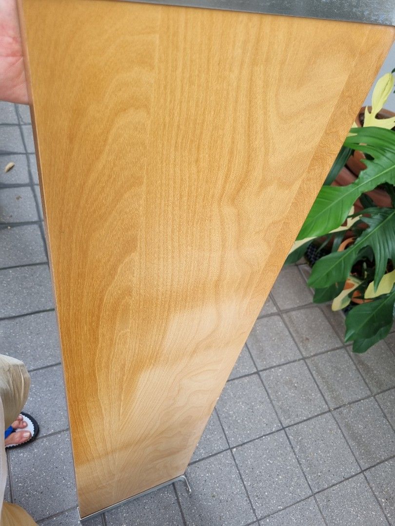 Ikea wall shelf w brackets, Furniture & Home Living, Furniture, Shelves