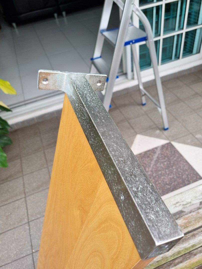 Ikea wall shelf w brackets, Furniture & Home Living, Furniture, Shelves