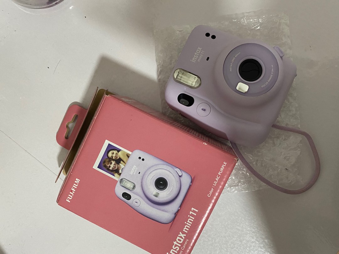 Instax Mini 11 Lilac, Photography, Cameras on Carousell