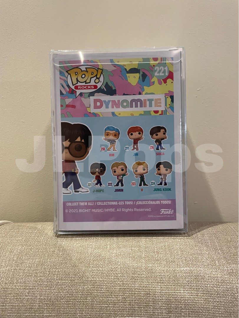 BTS Dynamite J-Hope Funko Pop! Vinyl Figure #221