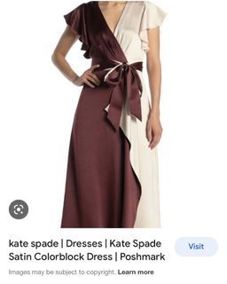 kate spade, Dresses, Kate Spade Swift Fit Flare Colorblock Mini Formal  Dress Womens Size