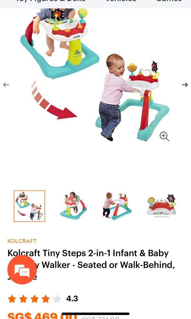 Tiny steps 2 in 1 walker instructions new arrivals