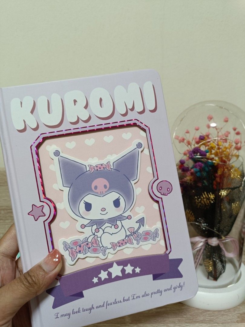 kuromi Notebook, Hobbies & Toys, Stationery & Craft, Stationery