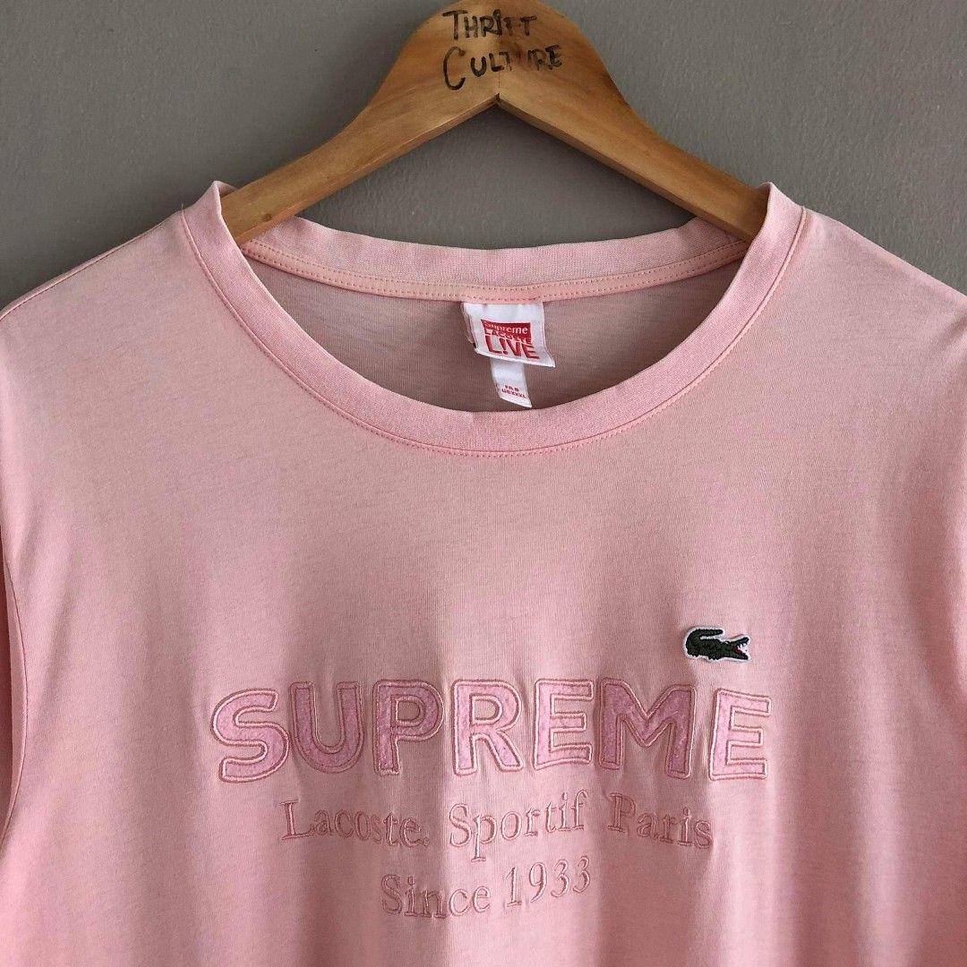 Supreme lacoste live clearance