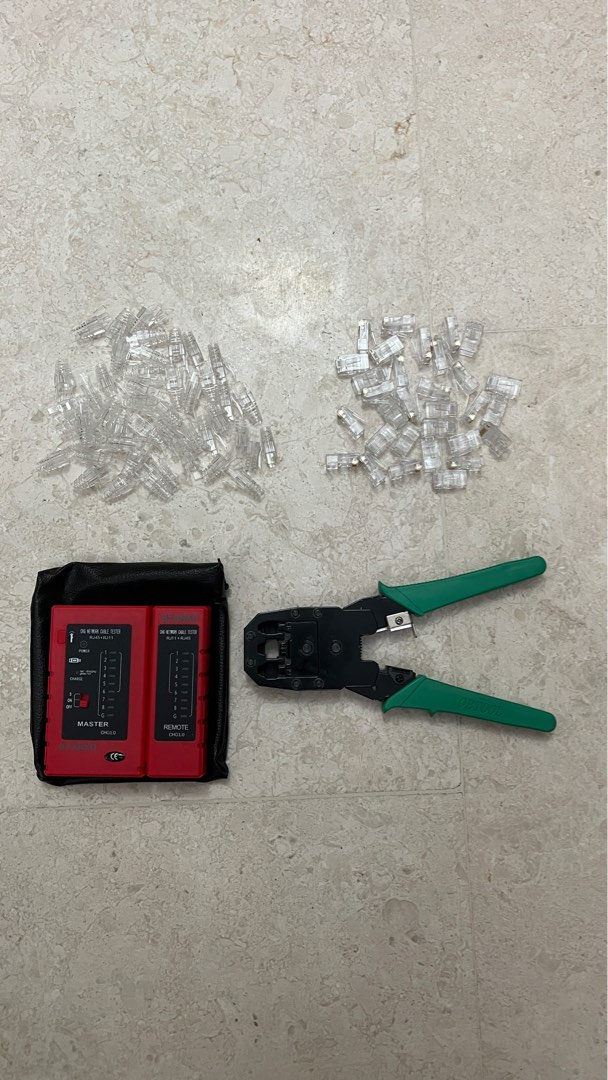 LAN Cable Repair Kit, Computers & Tech, Parts & Accessories, Networking