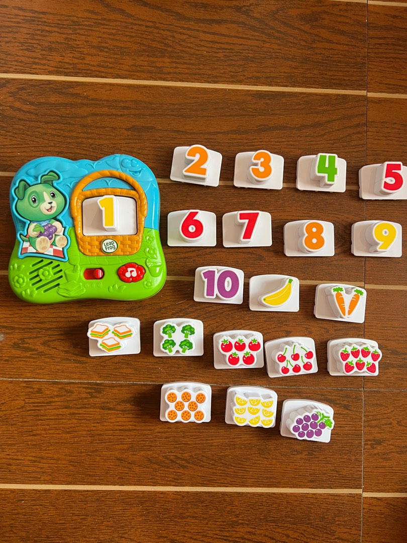 Leapfrog Fridge Numbers Set Scout, Hobbies & Toys, Toys & Games on Carousell