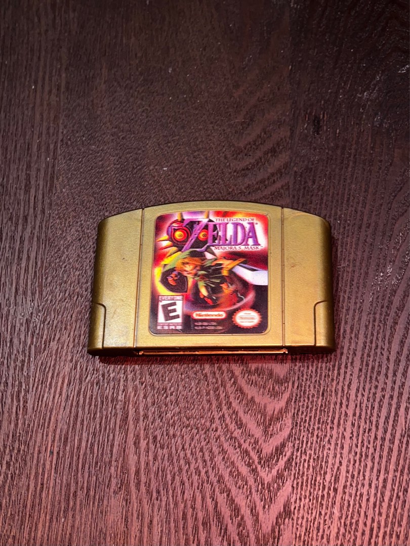 Zelda 64 sales gold cartridge