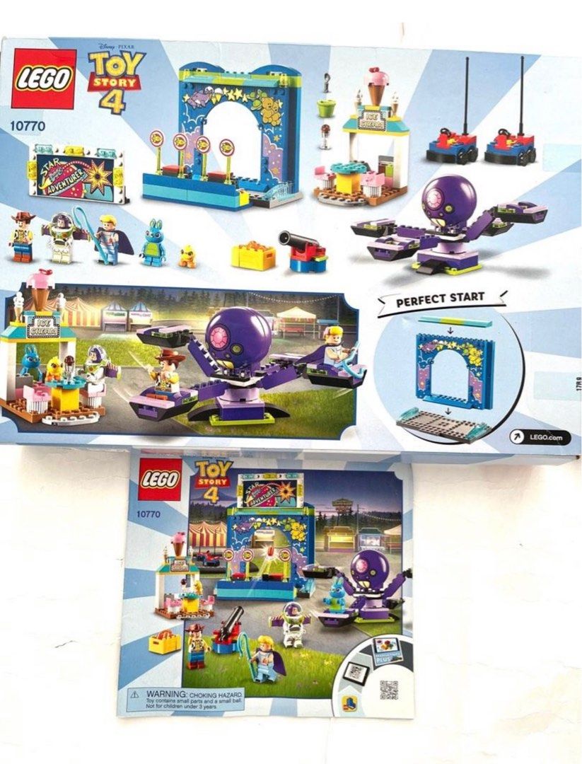 Lego toy story 4 buzz and sales woody's carnival mania