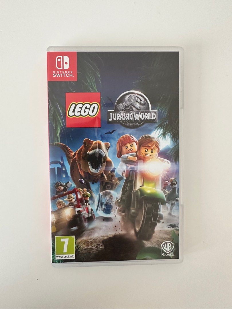LEGO Jurassic World Nintendo Switch game, Video Gaming, Video Games