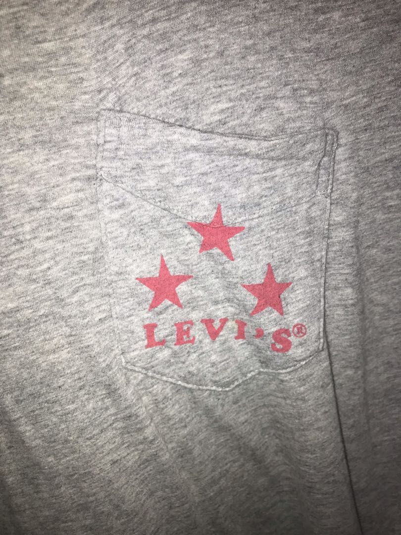 Levis grey salt lake city t shirt