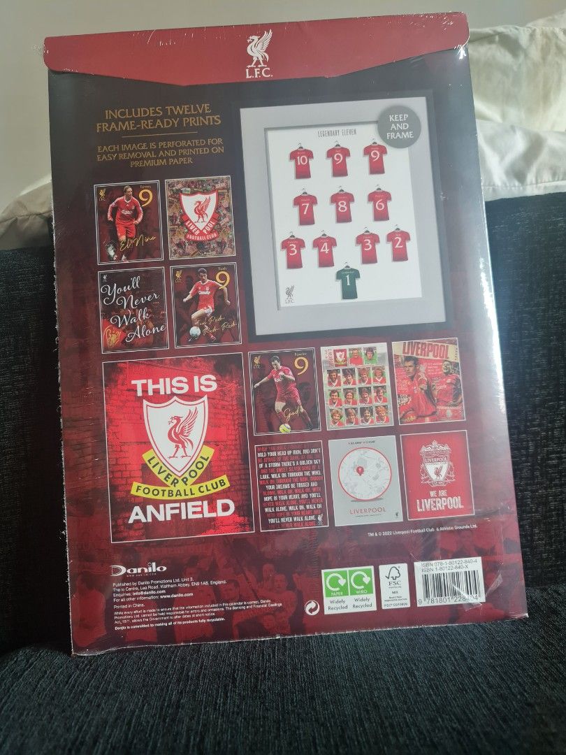 LFC Official 2023 Deluxe Calendar, Sports Equipment, Sports & Games