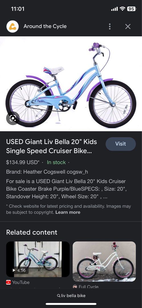 Liv bella bike online