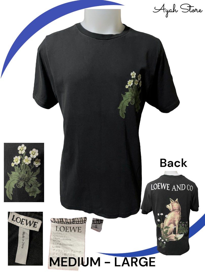 Loewe TShirt, Men's Fashion, Tops & Sets, Tshirts & Polo Shirts on