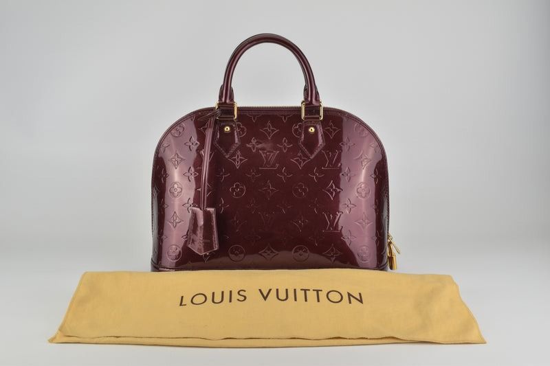 Louis Vuitton Alma MM Vernis Amarante