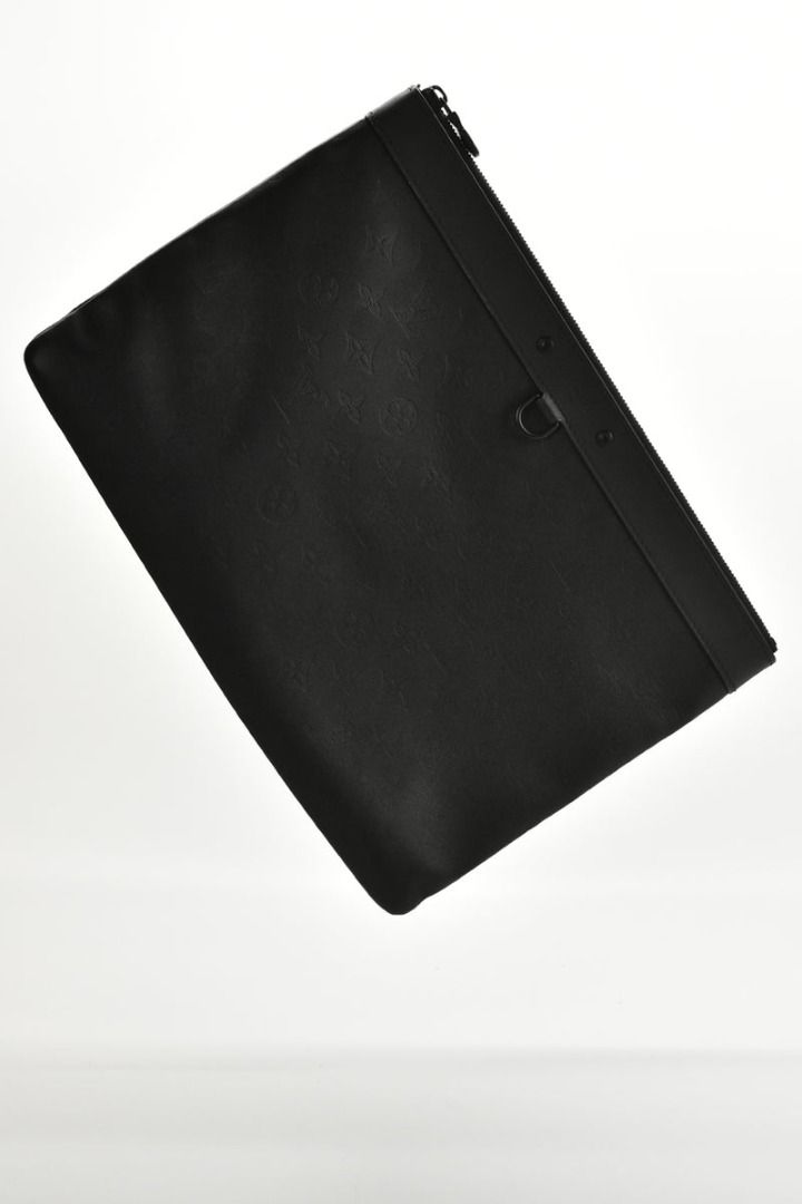 Louis Vuitton M62903 Black Monogram Shadow calfskin Discovery Pochette -  The Attic Place