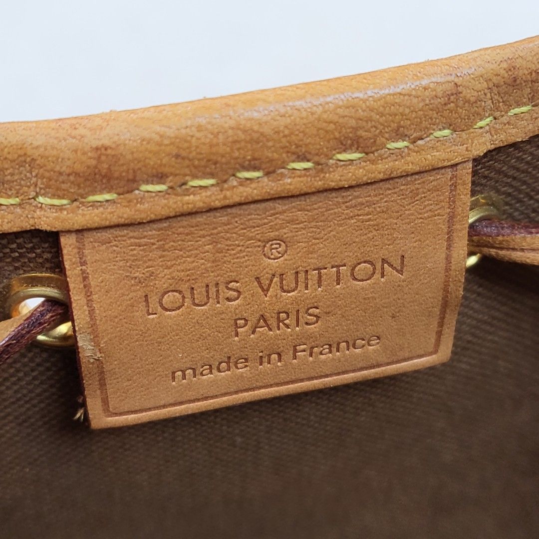 RTP: $2810) RARE!! LOUIS VUITTON NANO NOE MONOGRAM JACQUARD DENIM BAG,  Luxury, Bags & Wallets on Carousell