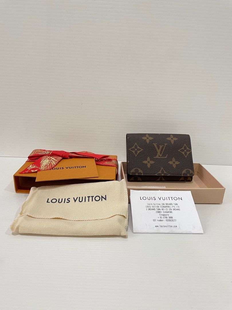 Jual Dompet Wanita Louis Vuitton Lv Card Visite Envelope Wallet