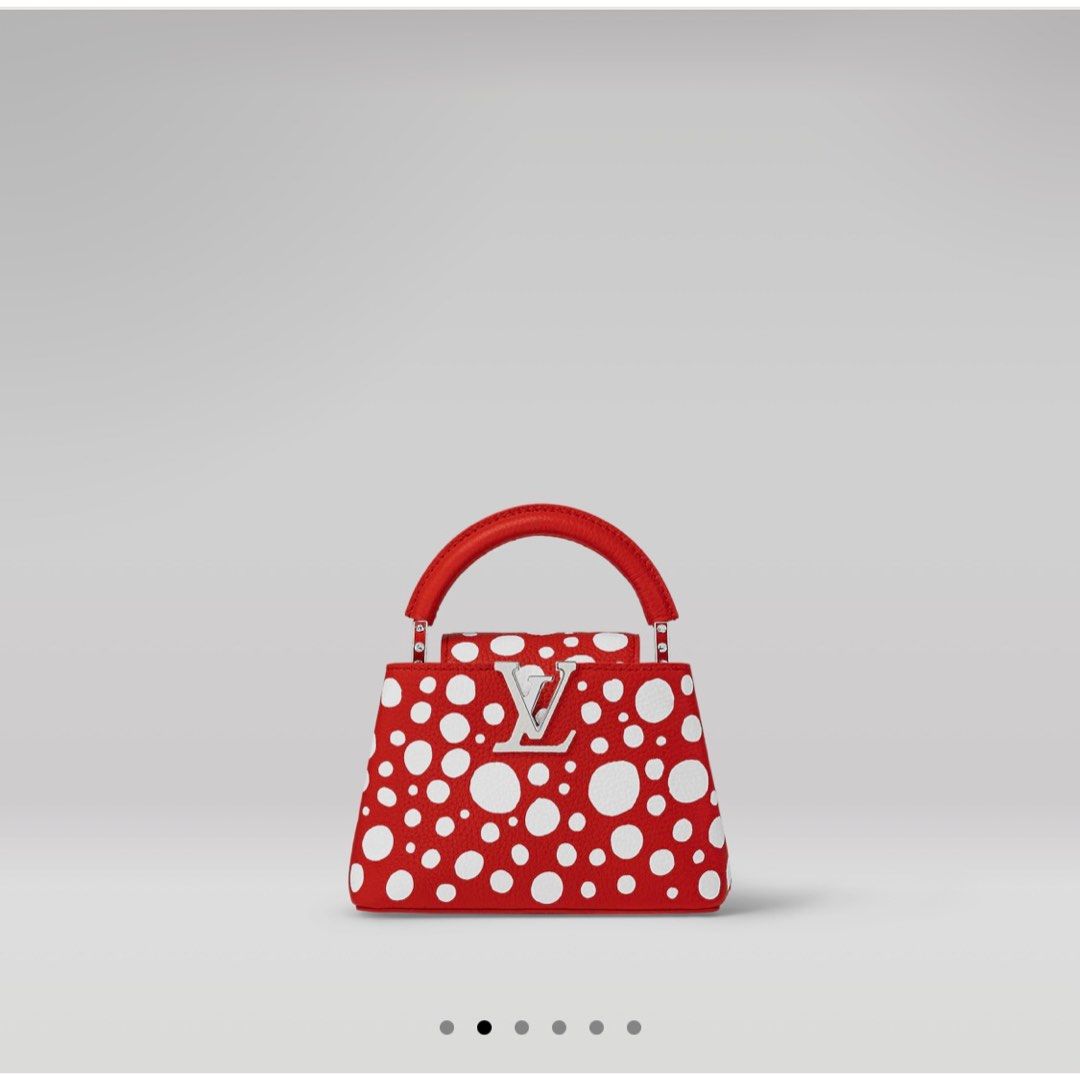 Louis Vuitton x Yayoi Kusama Capucines Mini Bag, Women's Fashion, Bags ...