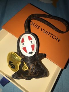LOUIS VUITTON Key ring holder chain Bag charm AUTH Porto cle Looping F/S LV  01